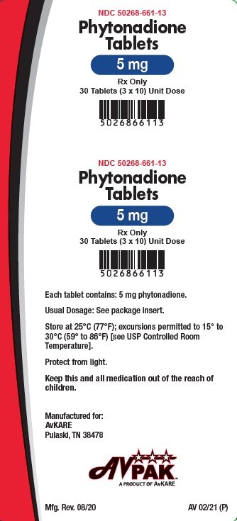 Phytonadione Tablets Package Insert / Prescribing Information  Drugs.com